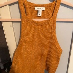 Rust crop top